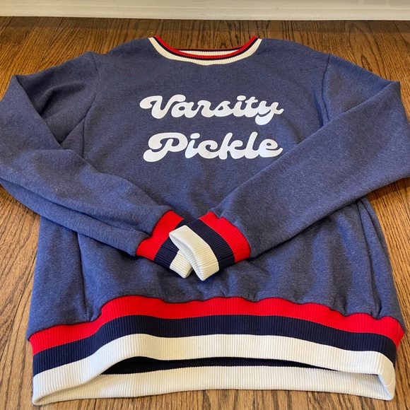 Vintage Varsity Pickle Sweatshirt - Picture 7 of 9